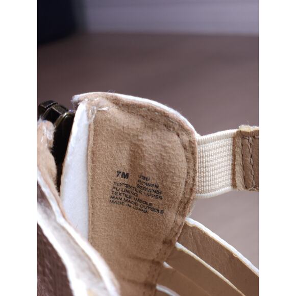 JBU by Jambu Women’s Sandals Size 7M Beige Comfort Memory Foam Slip-On - Picture 8 of 11